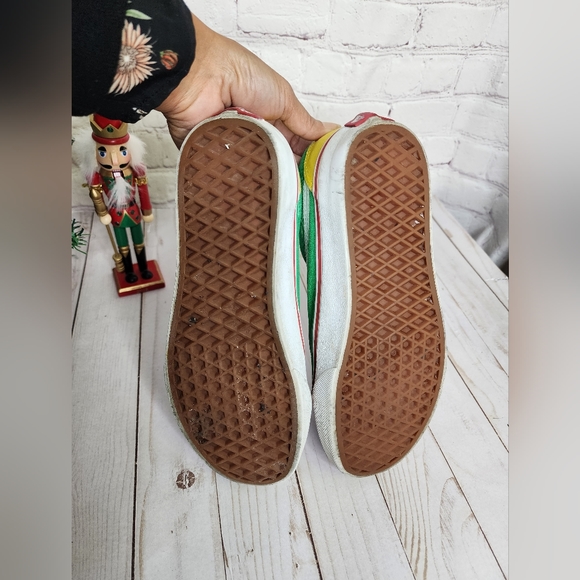 UEC Vans Checkerboard Multi Color Sneakers low top - Picture 4 of 6